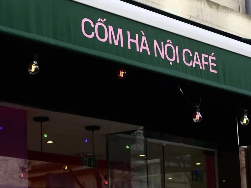 Façade Cốm Hà Nội Café